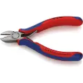 Knipex skævbider 125 mm med facet og åbningsfjeder
