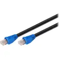 Goobay LAN CAT 6 UTP - Outdoor - Sort - 75 meter
