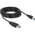 DeLOCK 85070 3.0 5 M Usb-a Til Usb-b-kabel