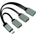Logilink USB-C Hub 2x USB 2.0 AF + 1x USB 3.0 AF USB hub - 3 ports - Grå