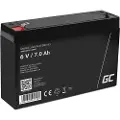 Green Cell AGM Batteri 6V 7Ah