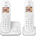 Panasonic Kx-tgc422gw Trådløs Fastnettelefon 2 Enheder