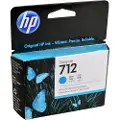 HP 712 Blækpatron Cyan 3ED67A Modsvarer: N/A