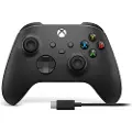 Microsoft Xbox - Carbon Black + USB-C Cable - Wireless Controller - Android