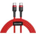Baseus Cafule Cable USB-C PD 2.0 QC 3.0 60W 1m (Red)