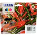 Epson 503 Multipack - 4-pack - black yellow cyan magenta - original - ink cartridge - Blækpatron Cyan