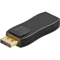 Goobay DisplayPort / HDMI Adapter - Guldbelagt - Sort