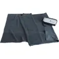 Cocoon Eco Travel Towel,60x30cm, Lyocell håndklæde, deep ocean