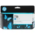 HP 738 Blækpatron cyan 498N5A Modsvarer: N/A