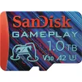 SanDisk Sdsqxav-1t00-gn6xn 1tb Microsd Uhs-i Hukommelseskort