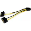 StarTech.com Sata Power To 6 Pin Pci Express Video Card Power Cable Adapter