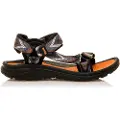 Mustang Mustangtil mænd. 84660 Solana flerfarvede sandaler (42), Stof, Fast, 1-3 cm, Velcro, Casual, Flerfarvet