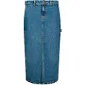 Dickies Long Carpenter Denimnederdel