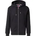 Superdry Superdrytil mænd. M2014128A Hættetrøje med lynlås og logo Essential sort (XXL), Casual, Bomuld