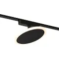 QAZQA Moderne sort spotlight til 1-faset skinnesystem inkl. LED - Magnetic Puk