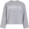 Vila Rund Halsudskæring Sweatshirt