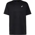Asics Asicstil mænd. 2011D221 Core kortærmet t-shirt sort (M), Sport, Syntetisk, Multisport, Korte ærmer, Bæredygtig