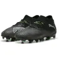 Puma FUTURE 8 PRO FG/AG Football Boots Youth, Shoes, Black/Cool Light Gray/Green, 37