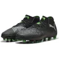 Puma FUTURE 8 ULTIMATE AG Football Boots Unisex, Shoes, Black/Cool Light Gray/Green, 42.5