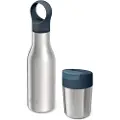 Joseph Joseph Termokande LOOP&SIPP 81129 500 ml, + termokop 340 ml, blå, rustfrit stål, Joseph Joseph