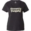 Levi's Levi'stil kvinder. 17369-2437 T-shirt Perfect sort (XS), Casual, Bomuld, Korte ærmer