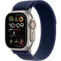 Apple Watch Ultra 2 GPS + Cellular 49mm - Titanium Case with Blue Trail Loop - M/L