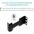 StarTech.com Rail Depth Adapter Kit For Server Racks