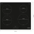 Bosch Serie 4 Pue611bb5e Induktionskomfur 60 Cm 4 Blus