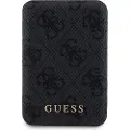 GUESS 4G magnetisk trådløs powerbank 5000mAh - MagSafe-kompatibel - Sort