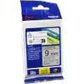 Brother Tape 9mm Tze-m921 Sort/mat Slv