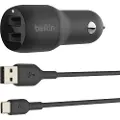 Belkin Dual Car Charger A-c 24w 1 M Billader
