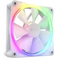 NZXT F120 RGB - White - Kabinet køler - 120mm - Hvid med RGB - 28 dBA