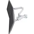 Ergotron Lx Dual Side-by-side Arm Hvid