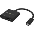 StarTech.com Usb C To Displayport Adapter With 60w Power Delivery Pass-through