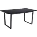 Actona - Spisebord Blanka, 90 x 160 cm - Sort - Spiseborde - - Homeroom