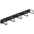 DeLOCK 19" Cable Management Panel Black