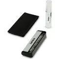 Lenco TTA-3IN1 - cleaning brush for vinyl record - carbon fibre - Pladespiller