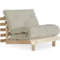 Karup - Loungestol Roots 90 Rå bund - Beige - Lænestole - - Homeroom