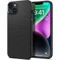Spigen Liquid Air iPhone 14 TPU Cover - Sort