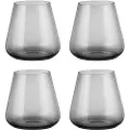 Blomus Vandglas BELO, sæt med 4 stk, 280 ml, grå, Blomus