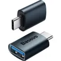 Baseus Ingenuity USB-C to USB-A adapter OTG (blue)