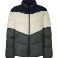 Pepe Jeans Pepe Jeanstil mænd. PM402843 Blå frakke hvid, grøn, marineblå (S), Casual, Nylon, Lange ærmer