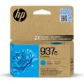 Hp Ink 937e / 4S6W6NE EvoMore Cyan Ink - Blækpatron Cyan