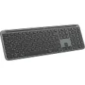 Logitech Signature Slim K950 - Graphite - Tastatur - Nordisk - Grå