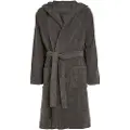 Tommy Hilfiger Tommy Hilfigertil mænd. 2S87905573 Homewear hætteklædte badekåbe grå (S), Afslappet, Bomuld