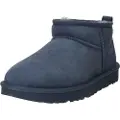 Ugg UGGtil kvinder. 1116109 Klassiske Ultra Mini læderstøvler navy (39), Fast, Ingen, Casual, Blå