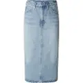 Levi's Levi'stil kvinder. 001VH-0001 High Rise Slit nederdel blå (26), Casual, Bomuld, Denim