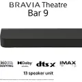Sony Ht-a9000 Bar 9 Soundbar Sort