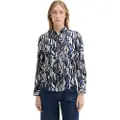 Tom Tailor Printed Collar Skjorte Med Lange ærmer