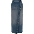 Armani Exchange Xw001190_af12871 Midinederdel